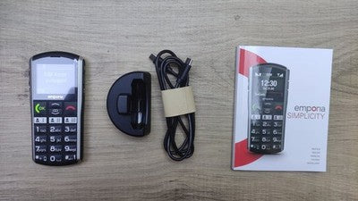 emporia SIMPLICITY V27 Seniorenhandy Schwarz