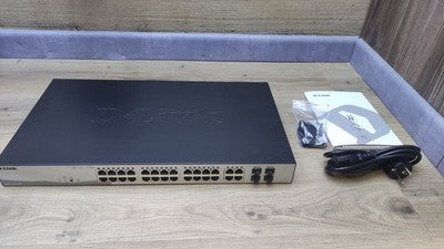 D-Link DGS-1210-28P, 28-Port Smart Managed PoE Gigabit Switch