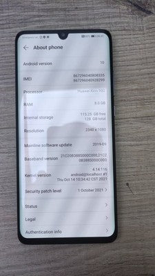 HUAWEI P30 Pro 128GB/8GB Dual-SIM Smartphone, schwarz