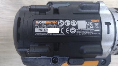 WORX NITRO WX352 Akku-Schlagbohrschrauber 20V Solo