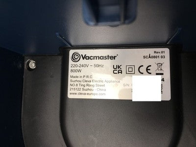 Vacmaster SCA0801 Waschsauger Teppichreiniger, 800W, I36349