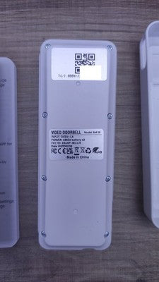 ieGeek Bell J9 2K Video-Türklingel mit Kamera 166° (Weiß)