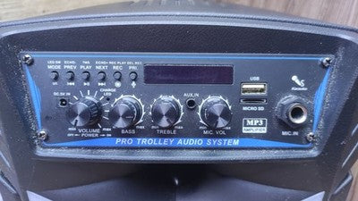 Pyle PPHP842B Karaoke Maschine, 400W, Musikbox
