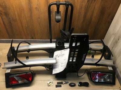 EUFAB Finch Fahrradträger 11584, für 2 Fahrräder, Auto-Heckträger