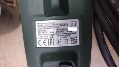 Metabo Schlagbohrmaschine SBE 800-2
