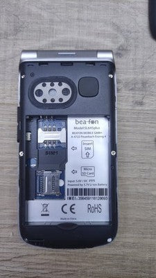 Beafon SL645plus Klapphandy Single SIM