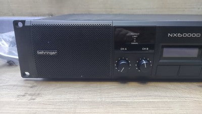 Behringer NX6000D Digital-Endstufe 6000W PA-Verstärker DSP Class D 2-Kanal