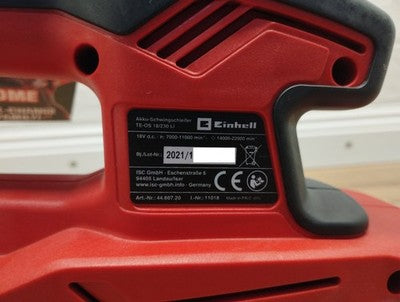 Einhell Akku-Schwingschleifer TE-OS 18/230 Li Solo