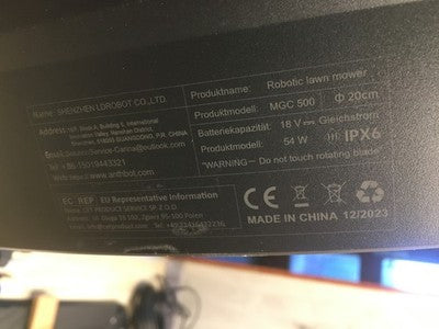 Handwise MGC500 Mähroboter für Rasenflächen bis ca. 500 m², I41006