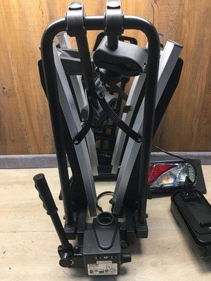 EUFAB Finch Fahrradträger 11584, für 2 Fahrräder, Auto-Heckträger