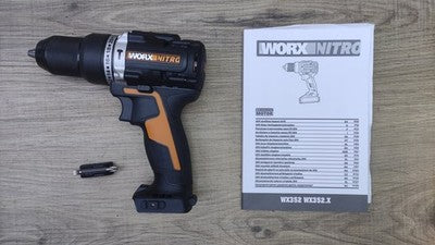 WORX NITRO WX352 Akku-Schlagbohrschrauber 20V Solo