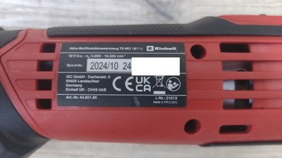 Einhell Expert TE-MG 18/1 Li Akku-Multifunktionswerkzeug solo