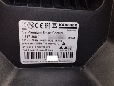 Kärcher Hochdruckreiniger K 7 Premium Smart Control 1.317-360.0