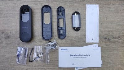 Reolink Video Doorbell 2K Akku-Türklingel mit Cam D340B