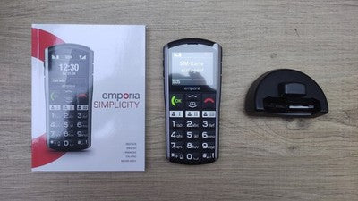 emporia SIMPLICITY V27 Seniorenhandy Schwarz