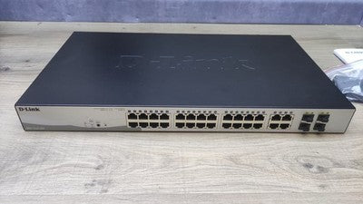 D-Link DGS-1210-28P, 28-Port Smart Managed PoE Gigabit Switch