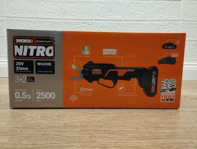 WORX Nitro WG330E Akku-Astschere 20V inkl. Akku und Ladegerät