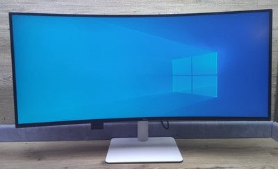 Dell S3425DW Monitor 34" Curbed UWQHD 3440x1440 VA USB-C AMD FreeSync 120Hz