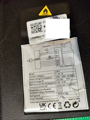 Alpicool C9PT 9L Kühlbox Mini Kühlschrank