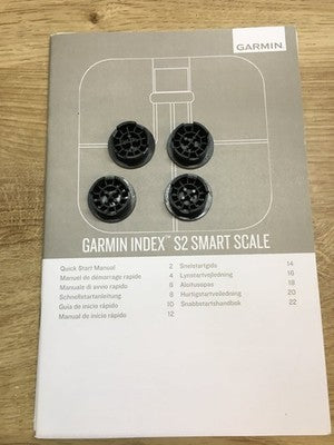 Garmin Index S2 Smart digitale Körperanalysewaage schwarz