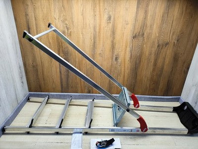 Hailo L80 ComfortLine Alu-Sicherheits-Stehleiter 8040-407, 4 Stufen