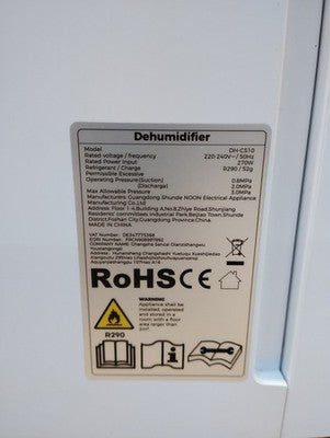 CONOPU DH-CS10 Luftentfeuchter 16L/Tag, weiß, I39949