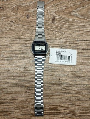 CASIO Vintage A158WA elektronische Armbanduhr
