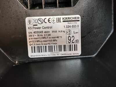 Kärcher Hochdruckreiniger K 5 Power Control Home (1.324-553.0)