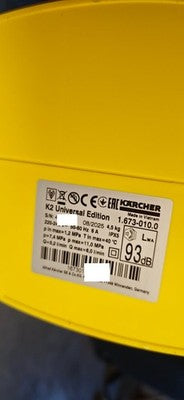 Kärcher 1.673-010.0 Hochdruckreiniger K 2 Universal Edition, max. 110 bar