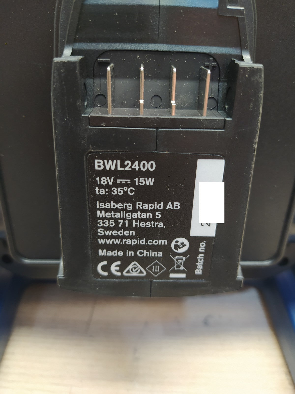 Rapid Akku-Arbeitsleuchte BWL2400 Solo Ultrahelle 2400 Lumen, I38571