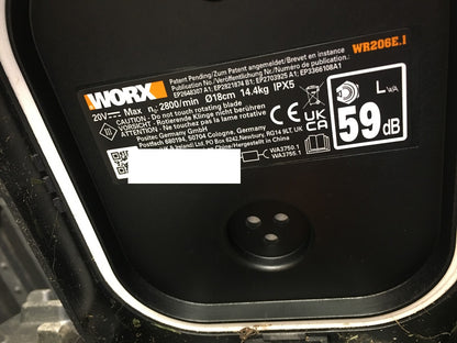 WORX Landroid Vision M600 Mähroboter ohne Begrenzungskabel WR206E.1 I37827