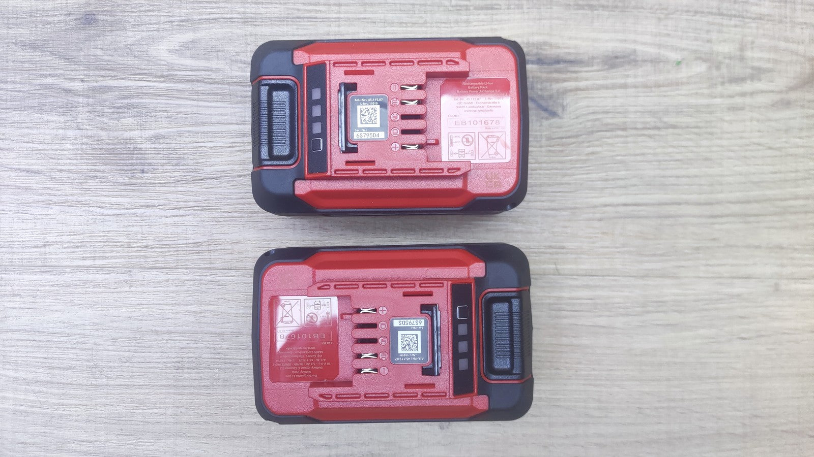 Einhell Akku PXC-Twinpack 5,2 Ah Power X-Change, Li-Ion, 18 V, I38193