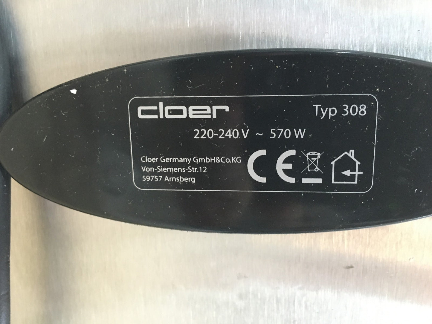 Cloer 308 Brötchenbäcker, I39344