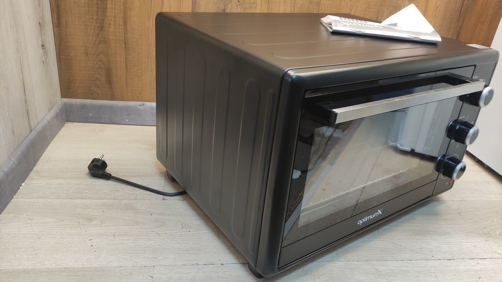 OptimumX KP-K55RCL-10dkh Minibackofen mit Umluft, 60L, 2200W, I39691