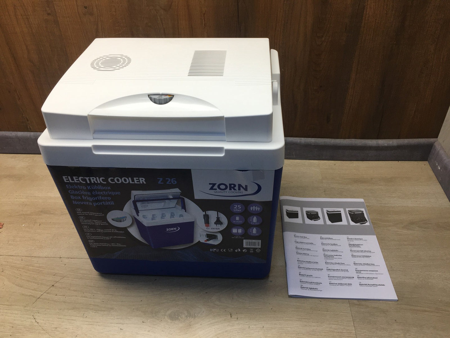 Zorn Z26 LNE AC/DC Elektrische Akku-Kühlbox und Warmhaltebox, 12/230V, I37696