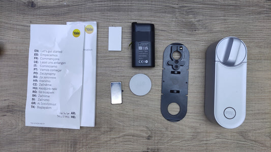 Yale Linus Smart Lock L2 Intelligentes Türschloss Silber SL-103, I40619