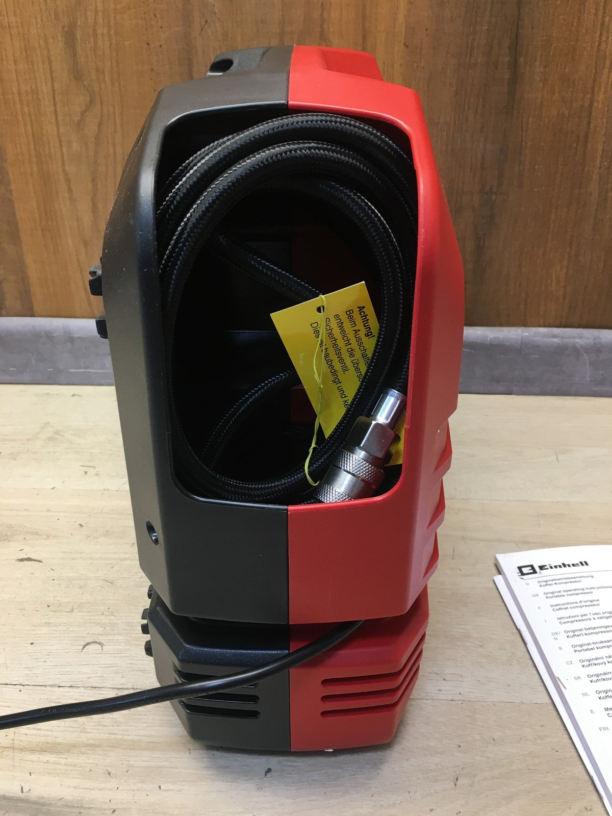 Einhell Kompressor TC-AC 190 OF Set (1100 W, 190 L/min Ansaugleistung), I38042