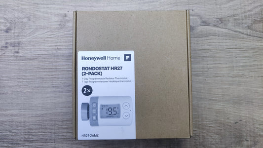 Honeywell Rondostat HR27 programmierbarer Heizkörperregler 2er Pack, I37111