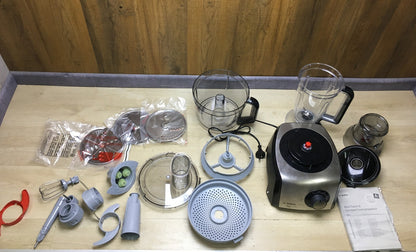 BOSCH MC812M844 Küchenmaschine MultiTalent 8, 1250W, I35615