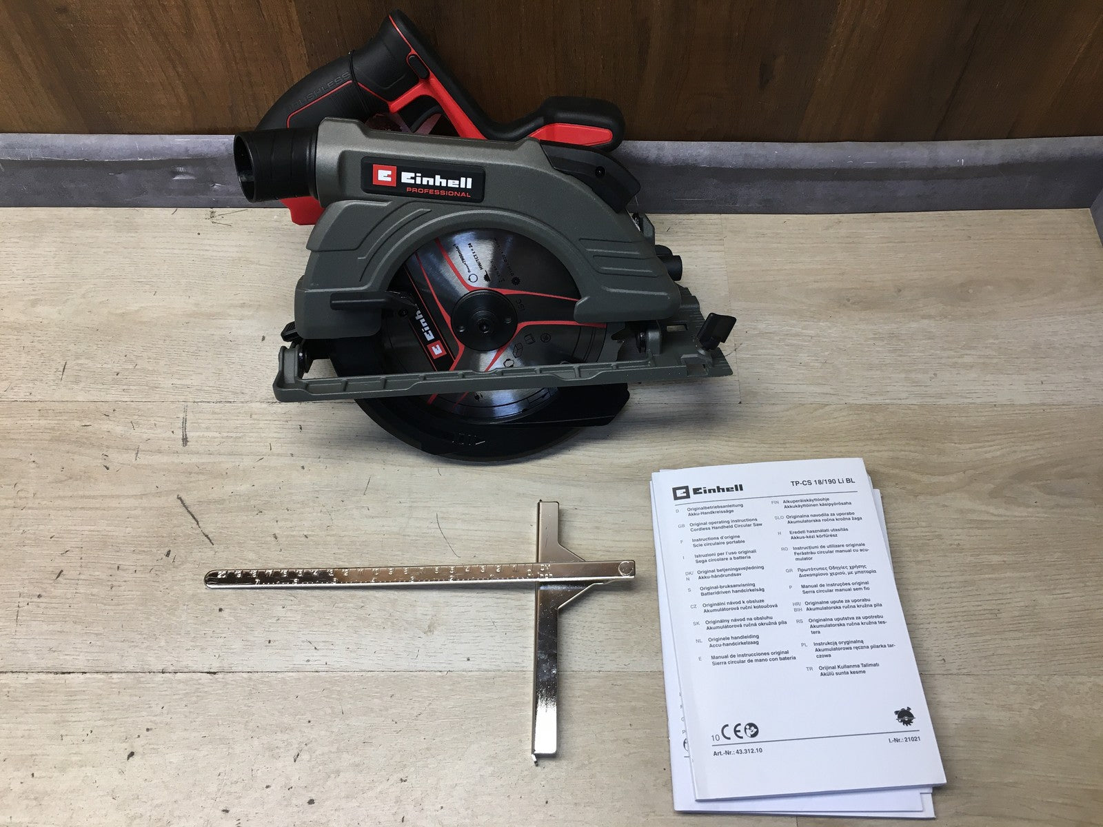 Einhell Akku-Handkreissäge TP-CS 18/190 Li BL Solo 18V, I38577