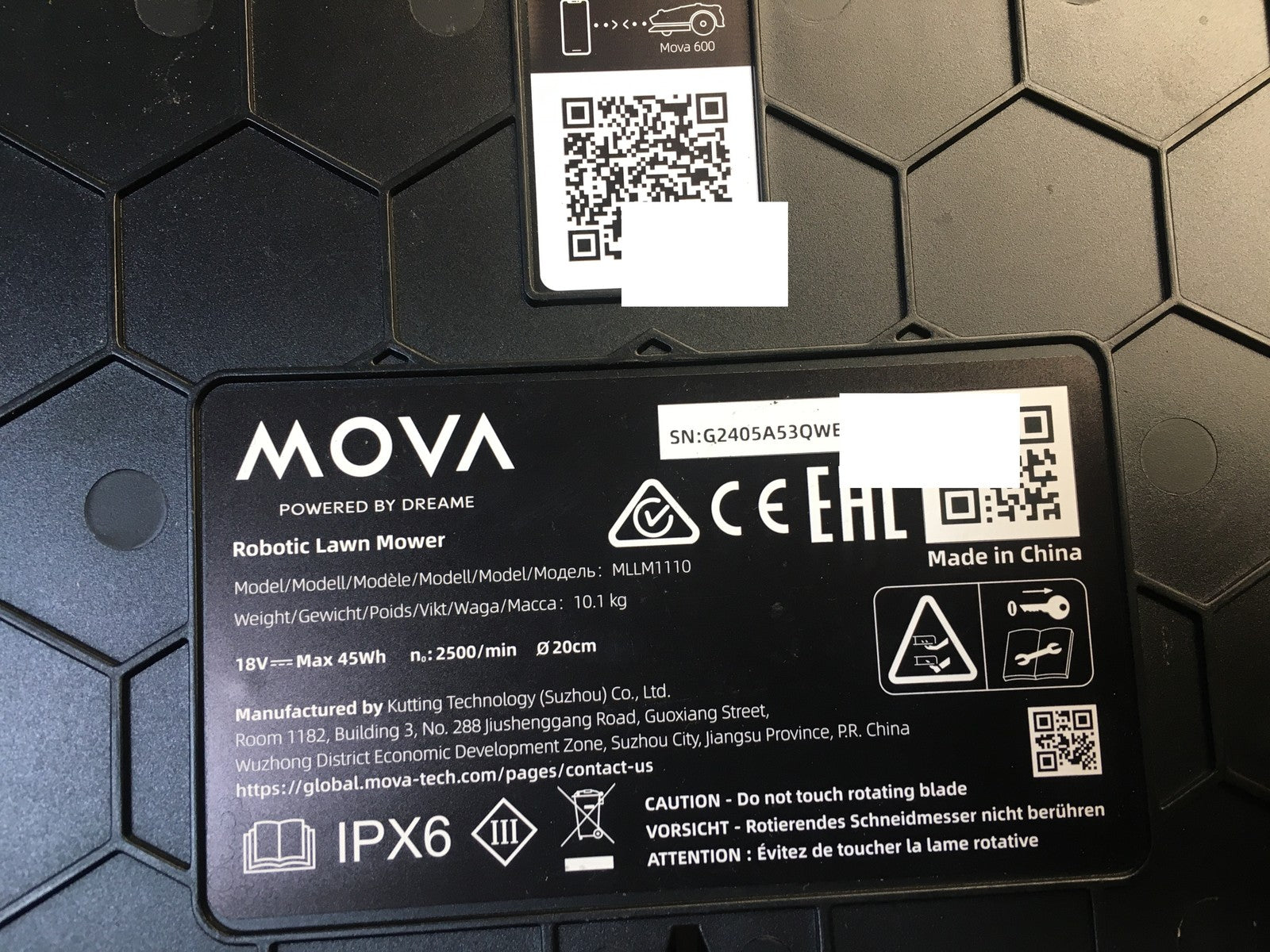 Dreame MOVA 600 Rasenmäher Roboter (MLLM1110), 360° 3D LiDAR, I38181