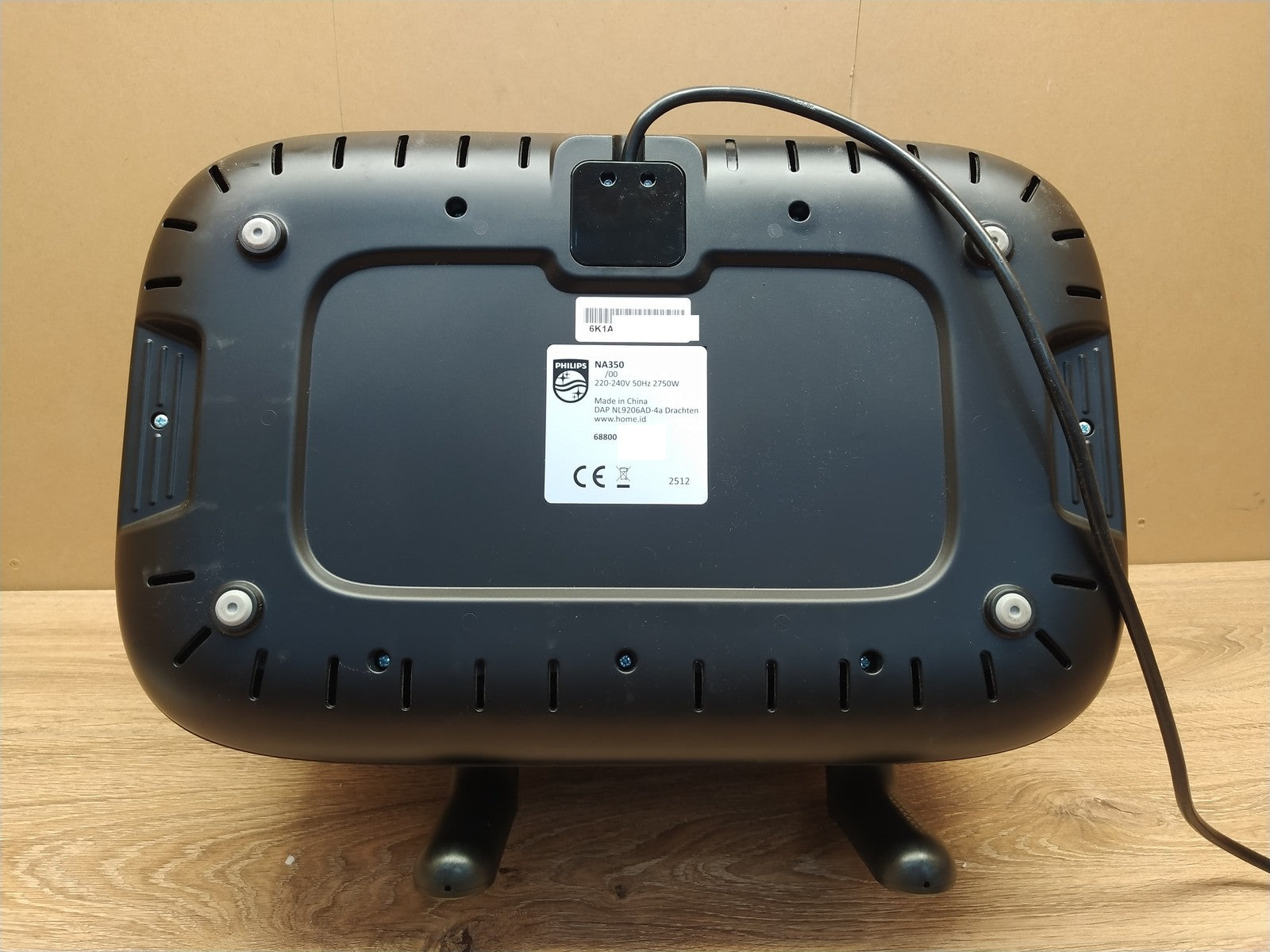 Philips Heißluftfritteuse NA350/00 9L 2 Körbe I39325