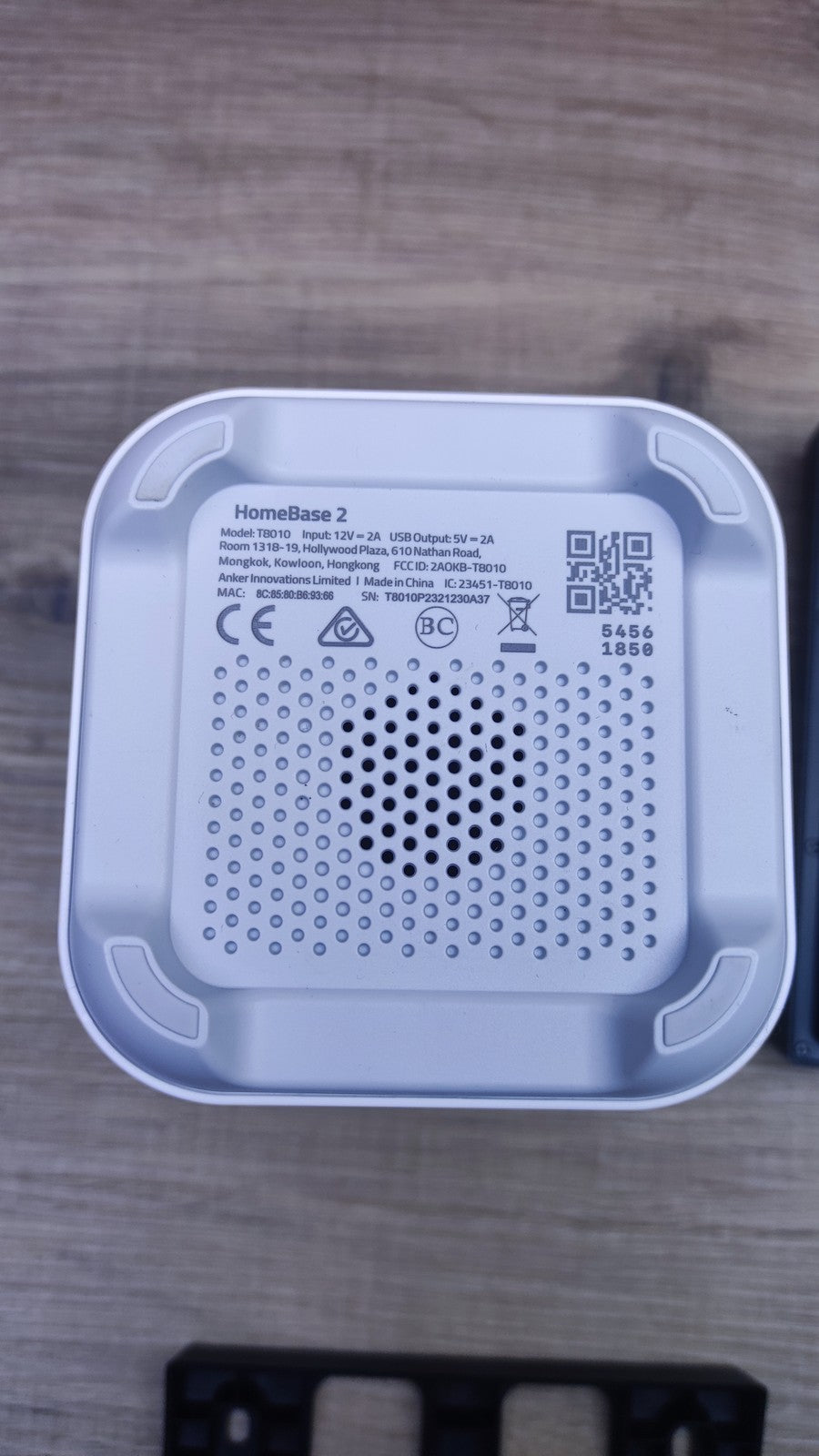 Eufy Security 2K HD ‎Video-Türklingel mit HomeBase, I37651
