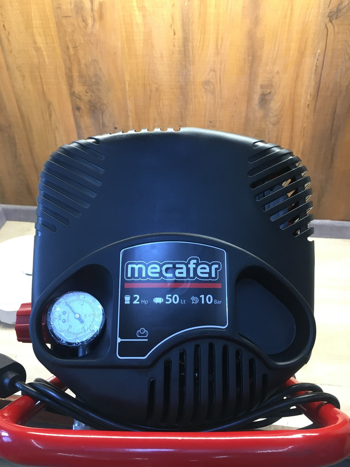 Mecafer 425090 Mobiler Kompressor 50L 2 kW 10 bar, I39874