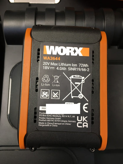 WORX Landroid Vision L1600 Mähroboter WR216E.1, für Gärten bis 1600m², I38528