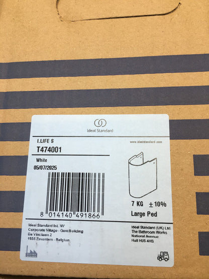 Ideal Standard i.life S Halbsäule aus Keramik für Waschbecken T474001, I38683