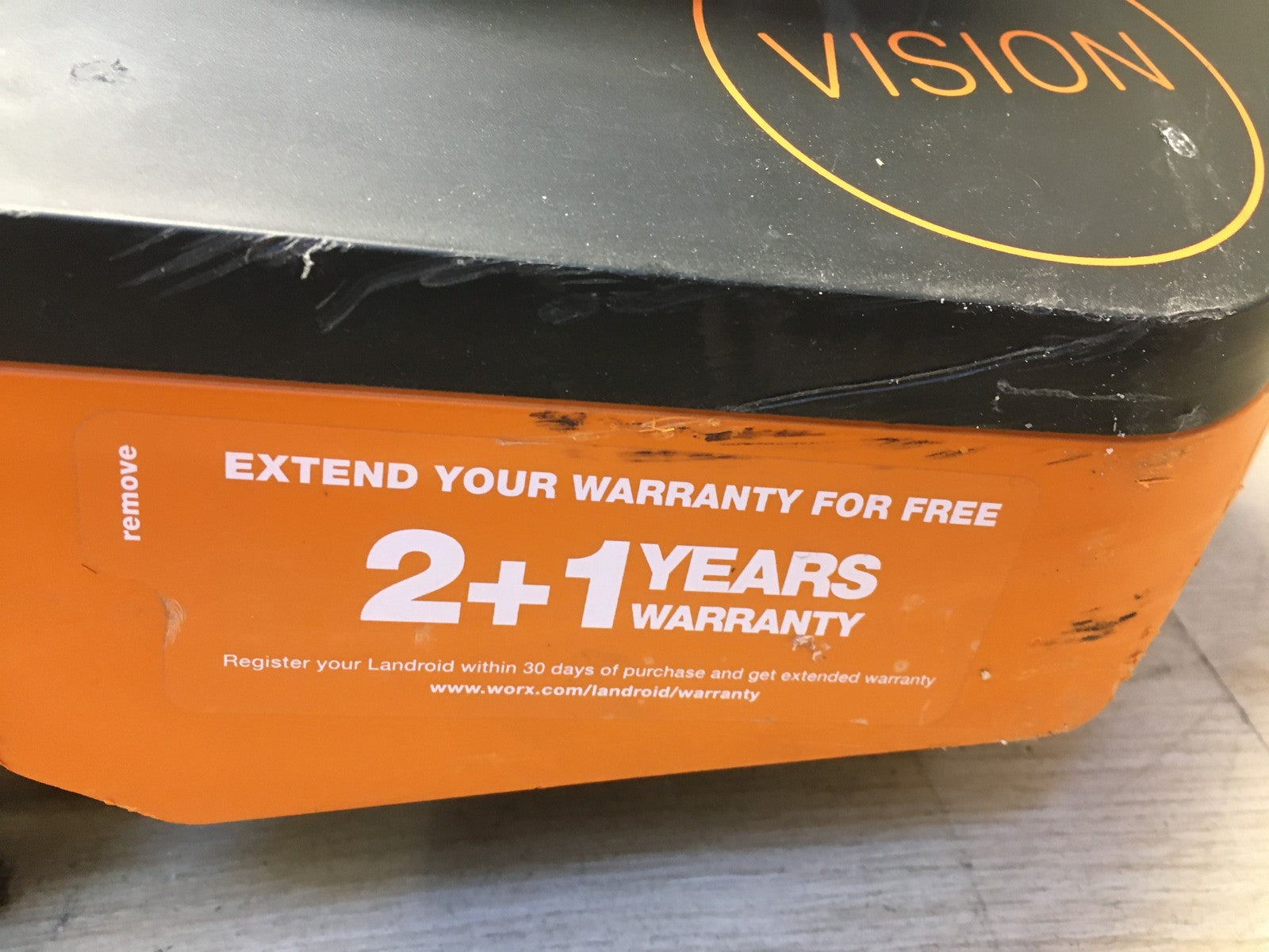WORX Landroid Vision M600 Mähroboter ohne Begrenzungskabel WR206E.1 I37341