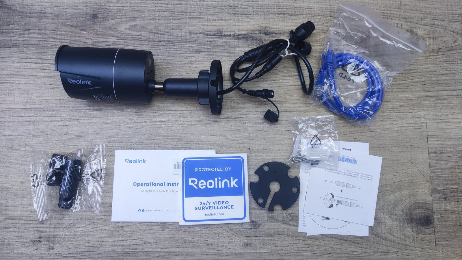 Reolink 5MP PoE Überwachungskamera Aussen RLC-510A, I37612