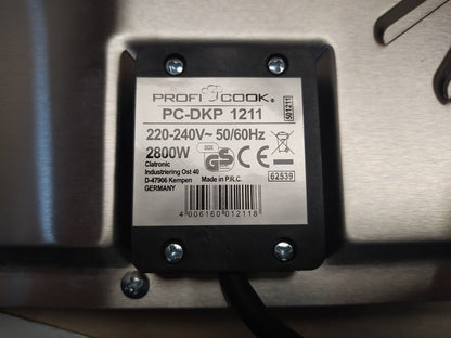 ProfiCook PC-DKP 1211 Infrarot-Doppelkochplatte, I39043
