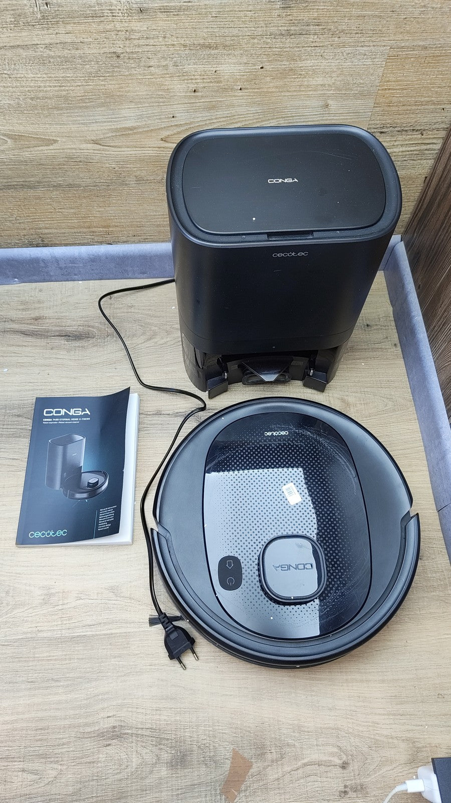 Cecotec Conga 7490 Eternal Home X-Treme Saugroboter mit Wischfunktion, I39778